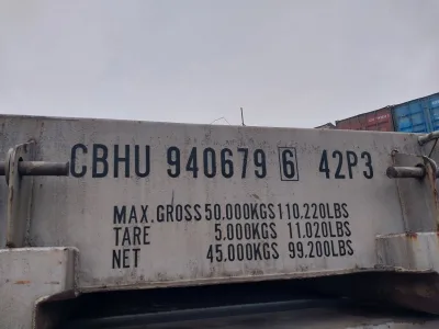 Морской контейнер 40FR (Б/У)