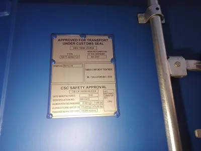 Морской контейнер 40HC (Новый 2024)