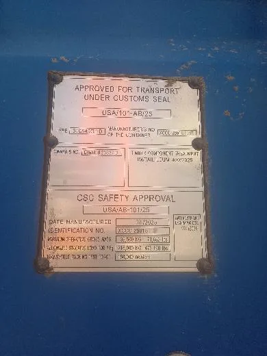 Морской контейнер 40HC (Новый 2025)