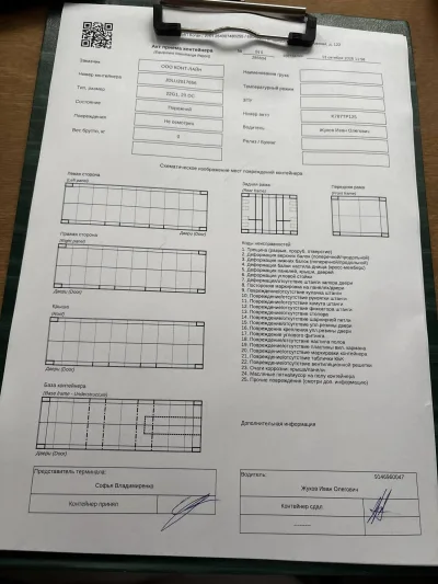 Морской контейнер 20GP (IICL)