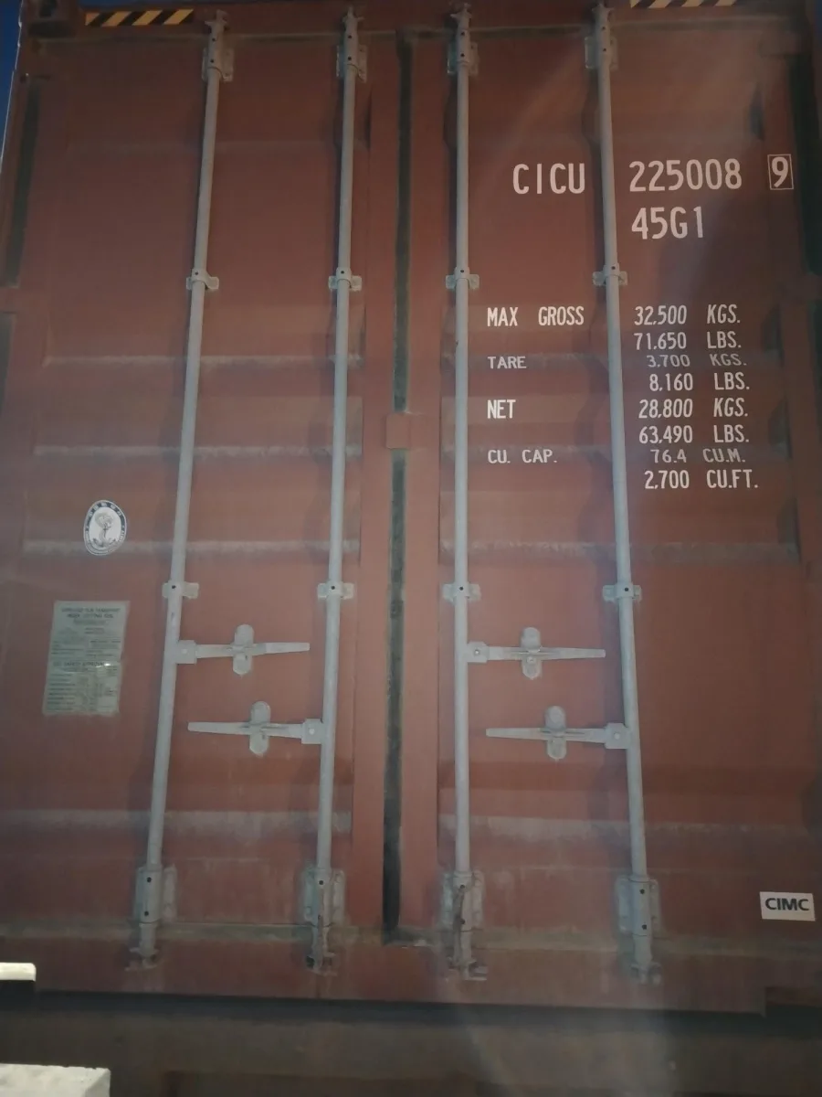 Морской контейнер 40HC (Новый 2021)