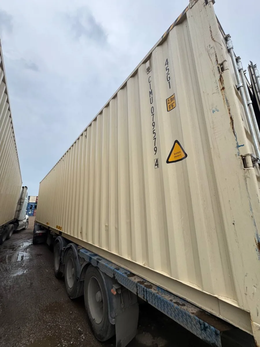 Морской контейнер 40HC (Новый 2025)