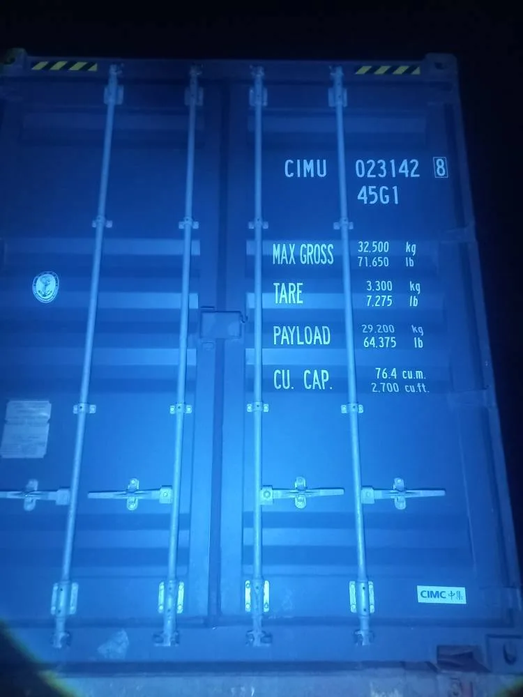 Морской контейнер 40HC (Новый 2025)