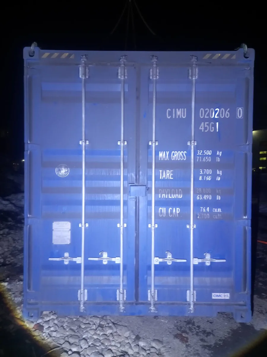 Морской контейнер 40HC (Новый 2025)