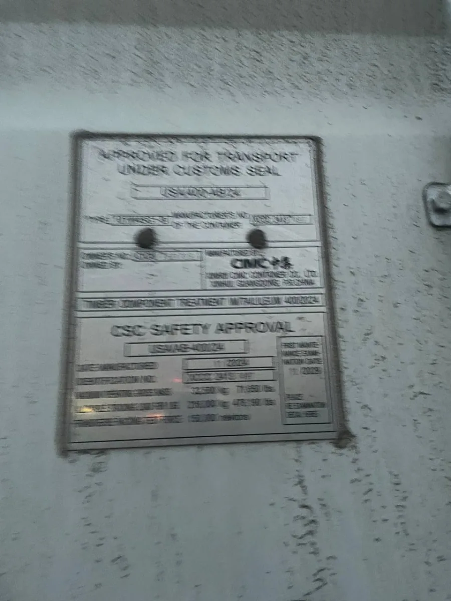 Морской контейнер 40HC (Новый 2024)