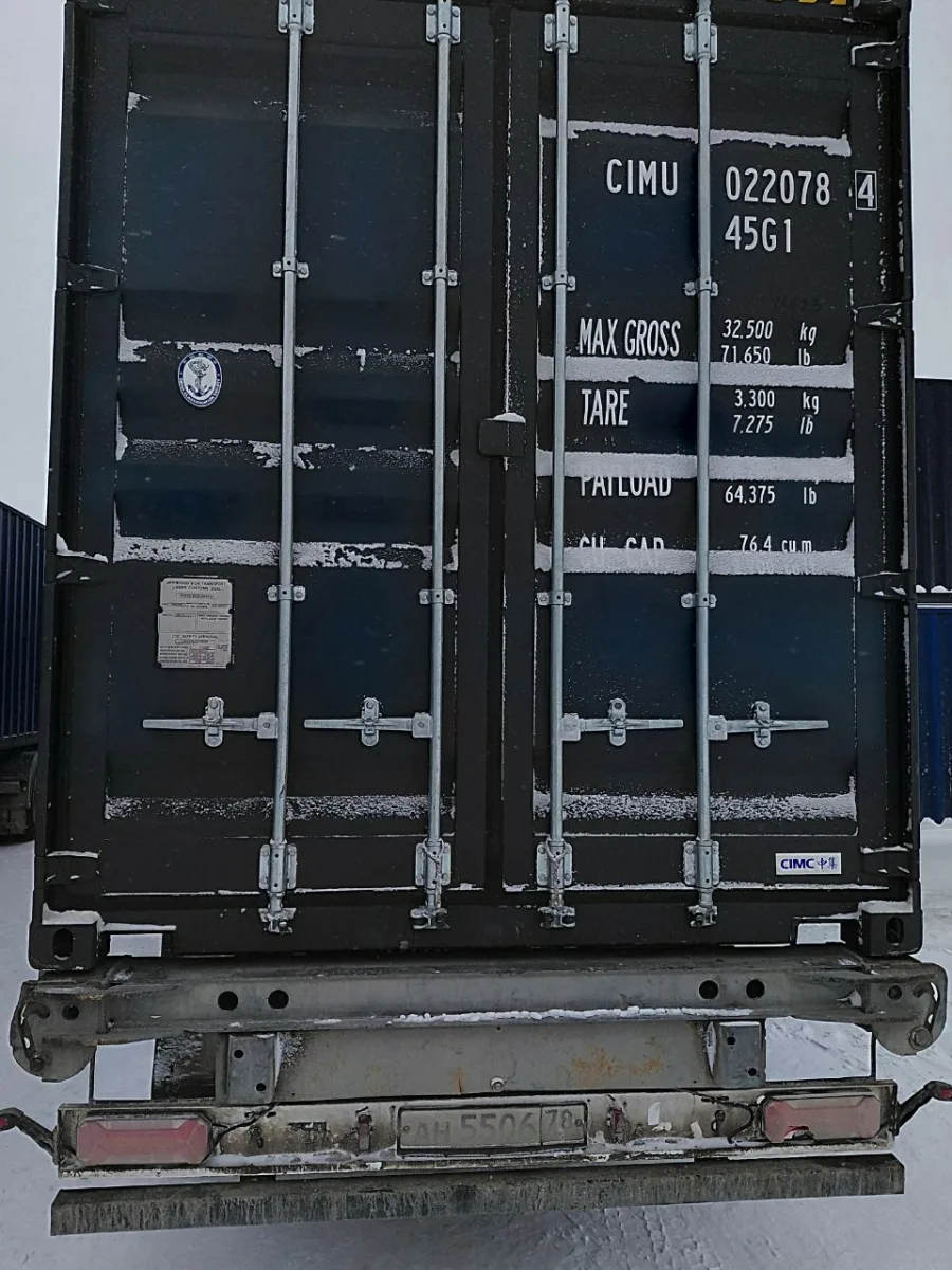 Морской контейнер 40HC (Новый 2025)